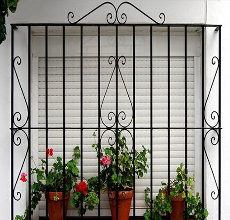 fixed window grilles